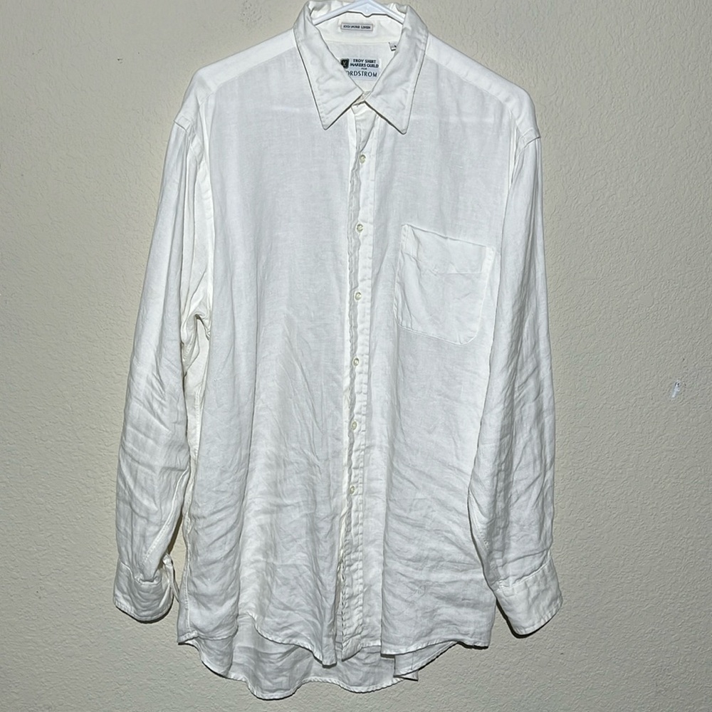 100% Pure Linen Troy Shirtmakers Guild Shirt